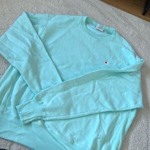 Light blue champion crew neck